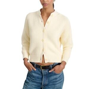 Alex Mill Chunky Cotton Cardigan Sweater Medium